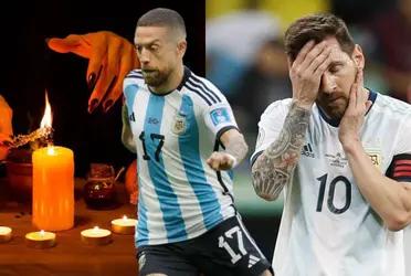 A group of witches performed a ritual against Leo so that he would not give up tonight in Lima.