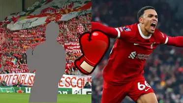 A Liverpool legend was training boxing with a shirt of Trent Alexander-Arnold.