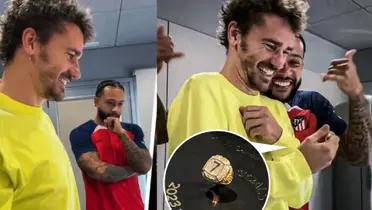 A luxury, what the NBA-style ring that Depay gave to Antoine Griezmann costs