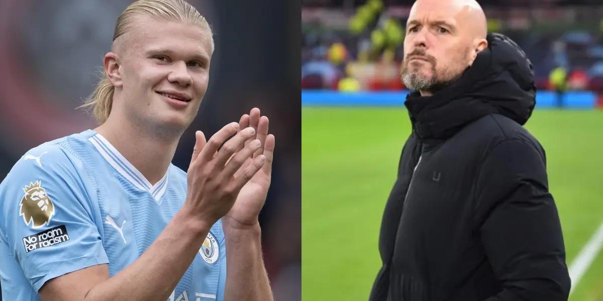 A Manchester United player would have proved not being able to compete with Haaland.