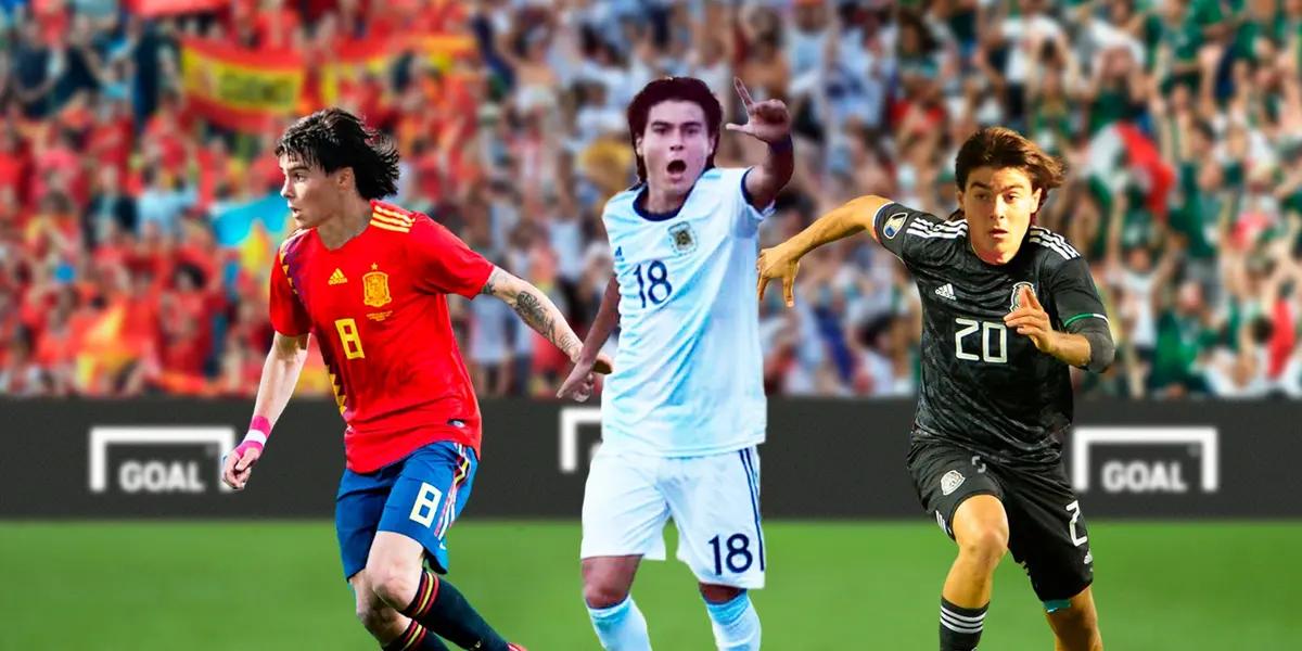 A member of the Spanish team met with the player in Mallorca to try to convince him to choose to play for Spain.