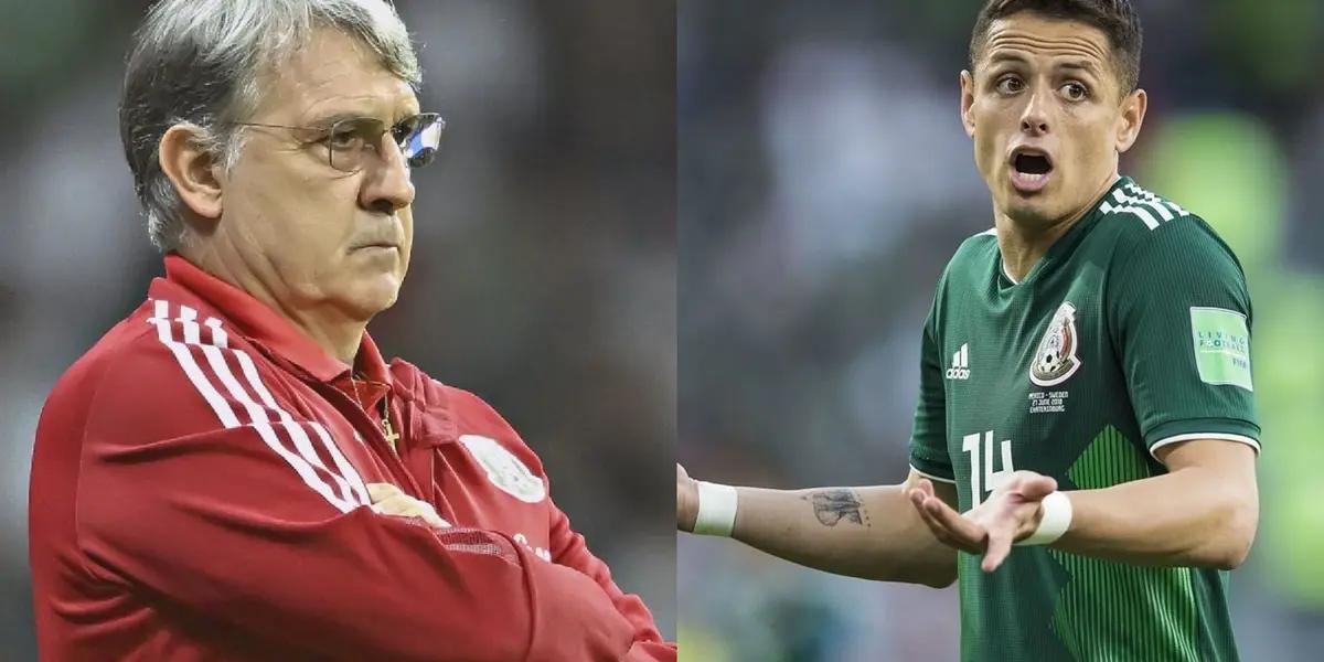 A Mexican soccer player with talent but who is supporting Hernandez after the veto. Martino will leave him out of the World Cup.