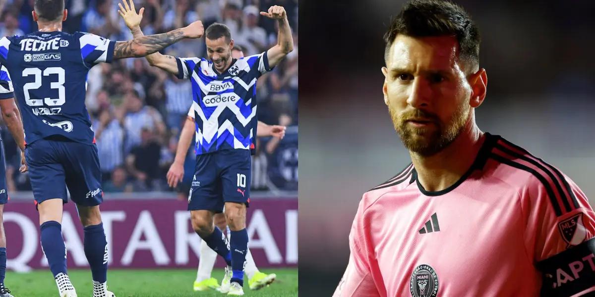 A Monterrey player admits that Lionel Messi told him a shocking message before their game.