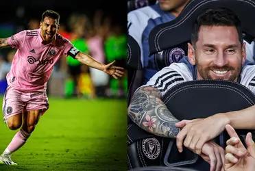 A photo appeared with admirable detail of the captain of the Argentine National Team.