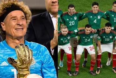 A player from the Mexico team believes that Guillermo Ochoa should be the starter and if he has a level, he should stay until he is 50 years old.