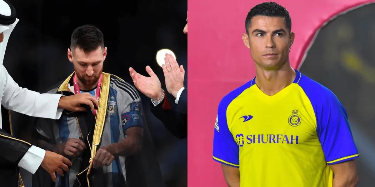 A player who was with Lionel Messi in the Argentine national team and now will have Ronaldo as a teammate in Arabia