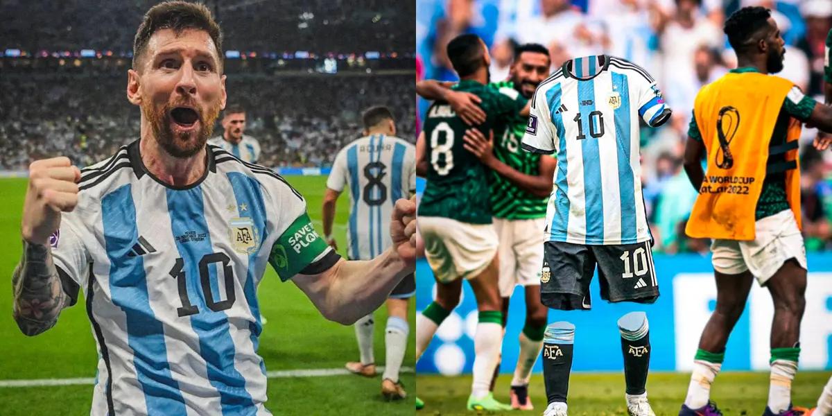 A post against Leo did not sit well, the Flea got revenge on him and left the Albiceleste close to the round of 16