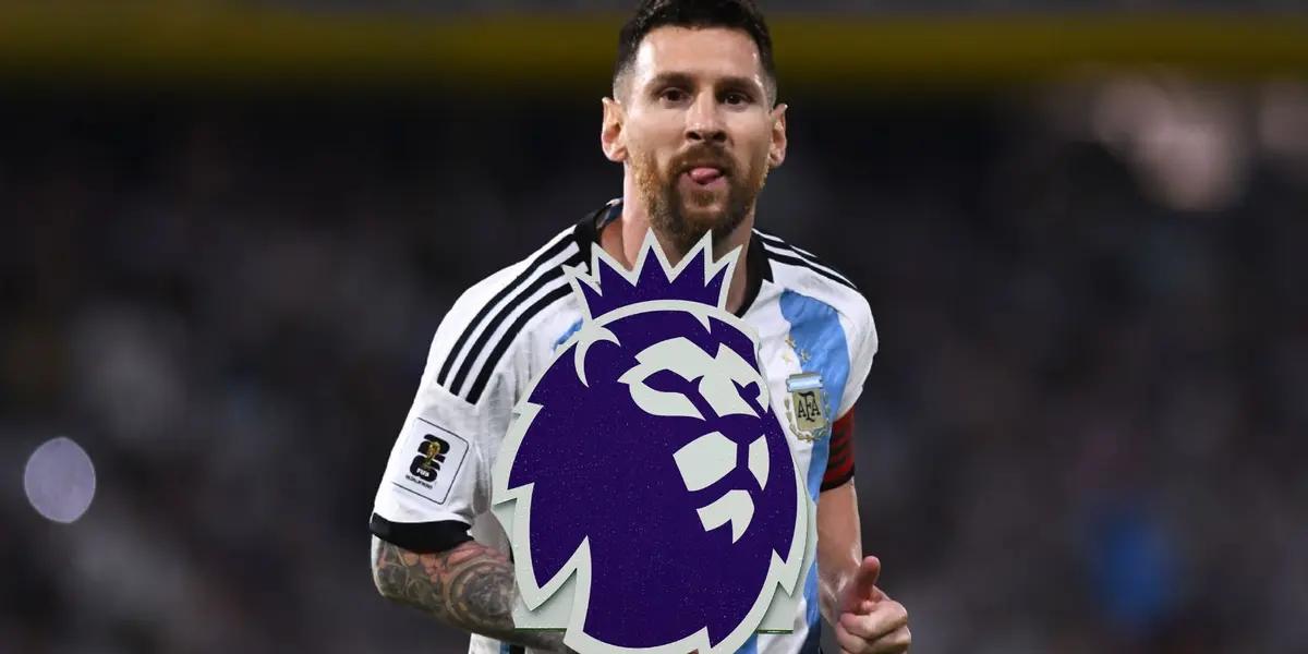 A Premier League star player admits his admiration for Lionel Messi.