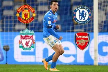 A Premier League team is asking about the Napoli player.