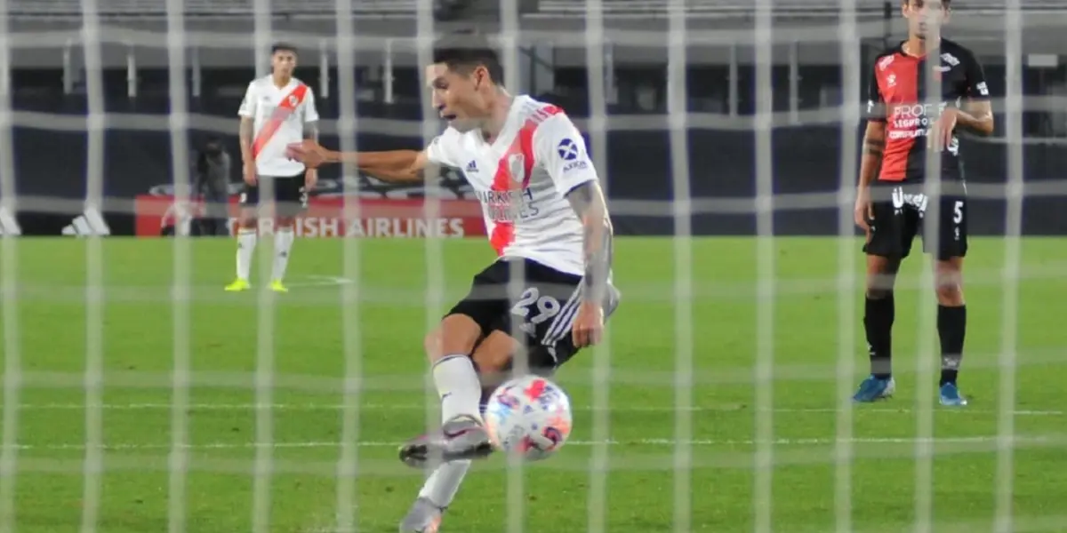 A River Plate player imitated Dinho and surprised everyone
