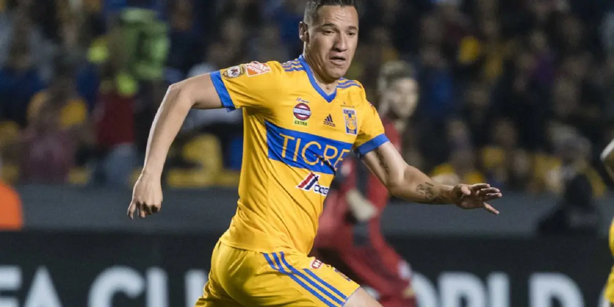 A Tigres player surprised everyone by showing how he was after surgery