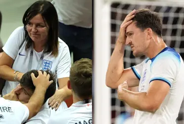 “Abuse is a disgrace”, says Maguire’s mother after the harsh criticism against her son. 