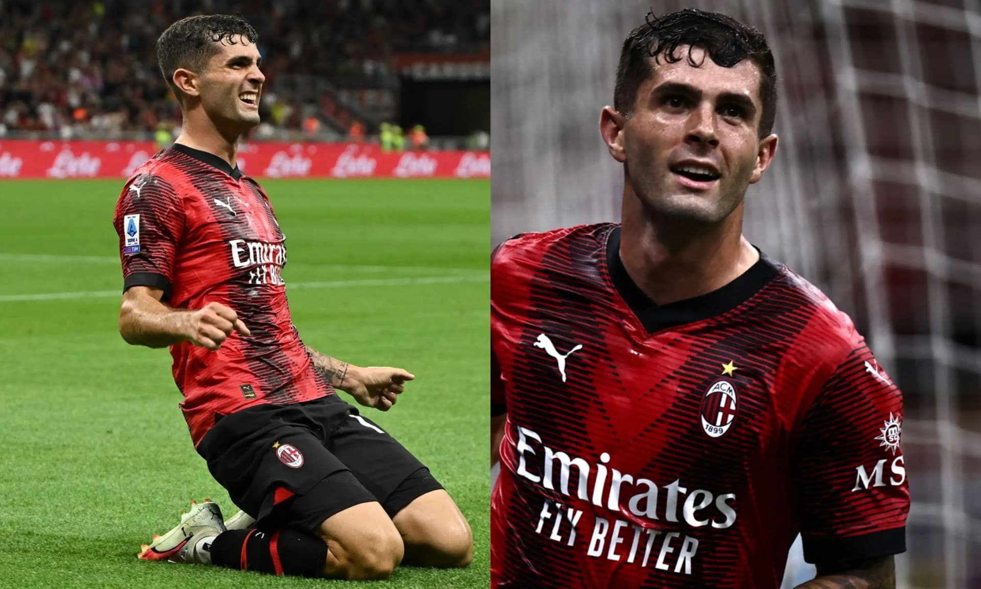 AC Milan managed to return to victory and the American was stellar in the duel