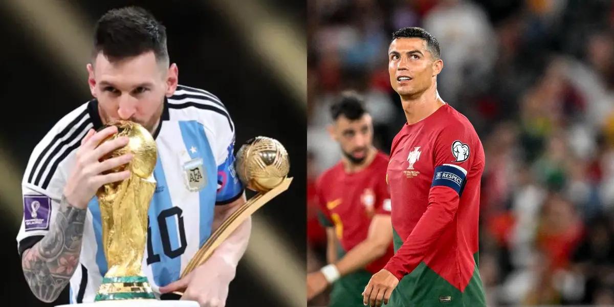 According to Ronaldo's own words, him and Messi shared the crown for the last 18 years