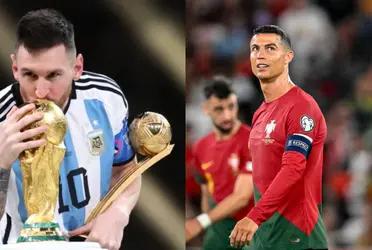 According to Ronaldo's own words, him and Messi shared the crown for the last 18 years