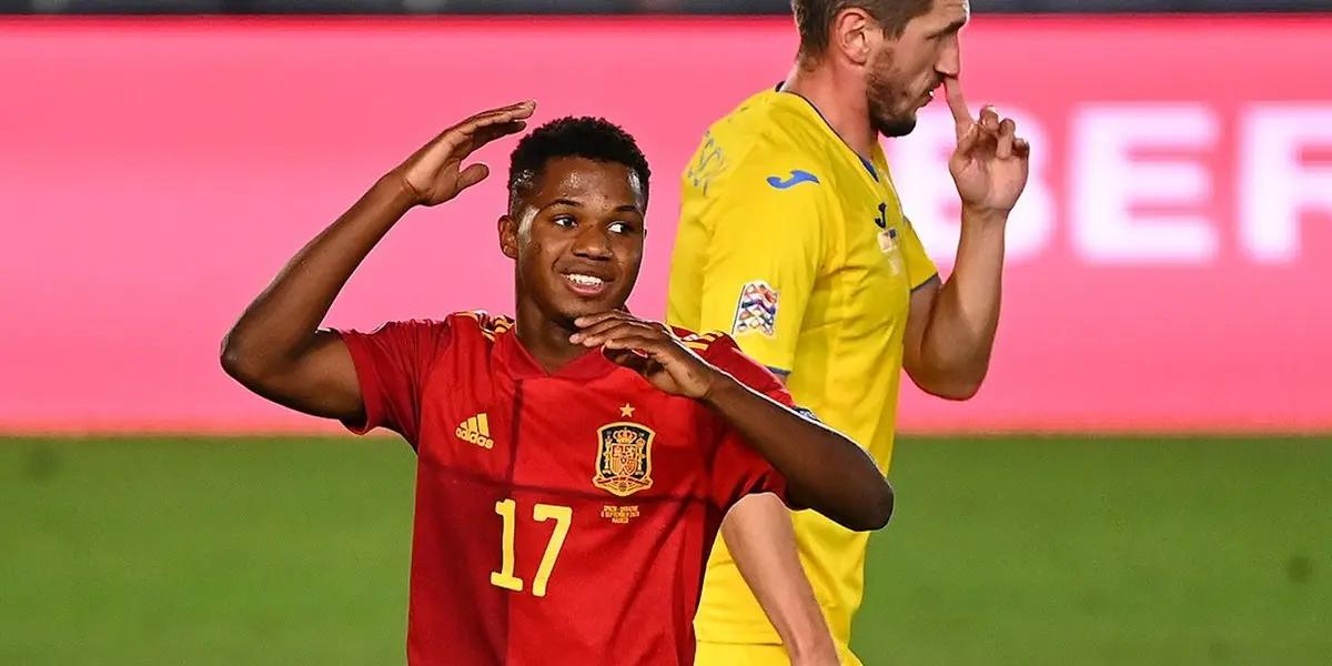 Adama Traore decided on Spain but Luis Enrique already has a team designed for the Spanish team.