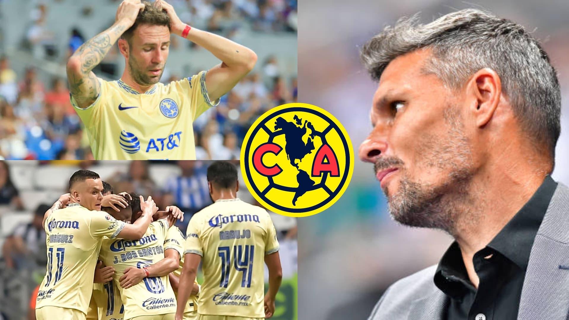 After América's loss to Monterrey, Fernando Ortiz pointed out to the first player that he would not be returning to the starting lineup.