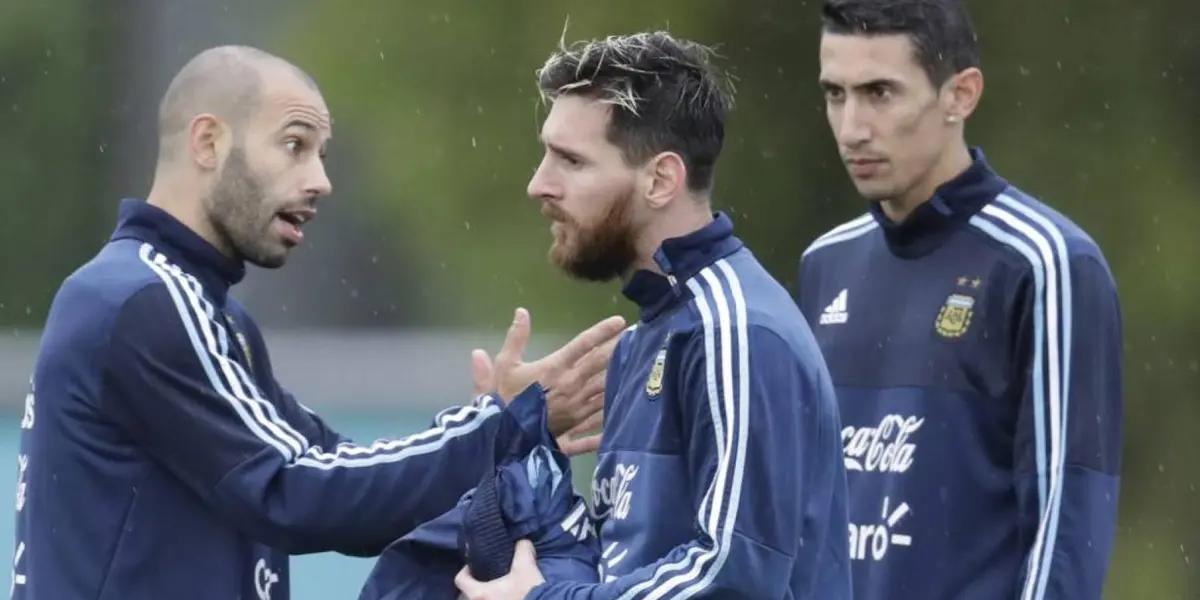 After Argentina's qualification for Paris, Mascherano is forced to invite two active legends.