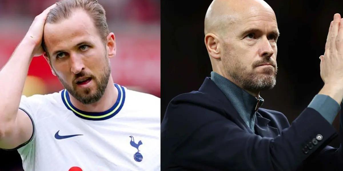 After arriving at Tottenham, Manchester United's decision on the signing of Harry Kane