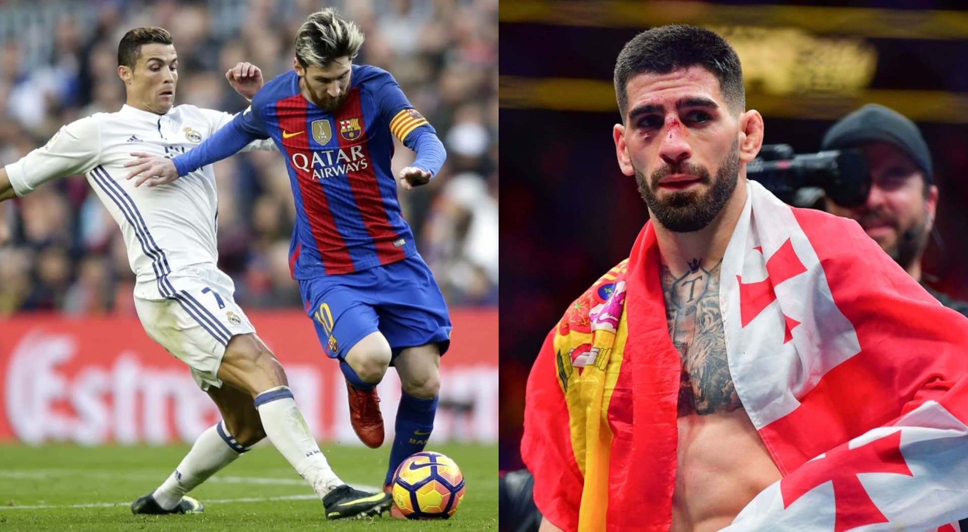 After beating Volkanovski, Ilia Topuria chose the best between Ronaldo or Messi
