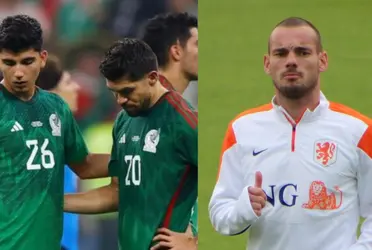 After criticizing Edson Álvarez and Jorge Sánchez, now Sneijder launches new mockery of Mexico 