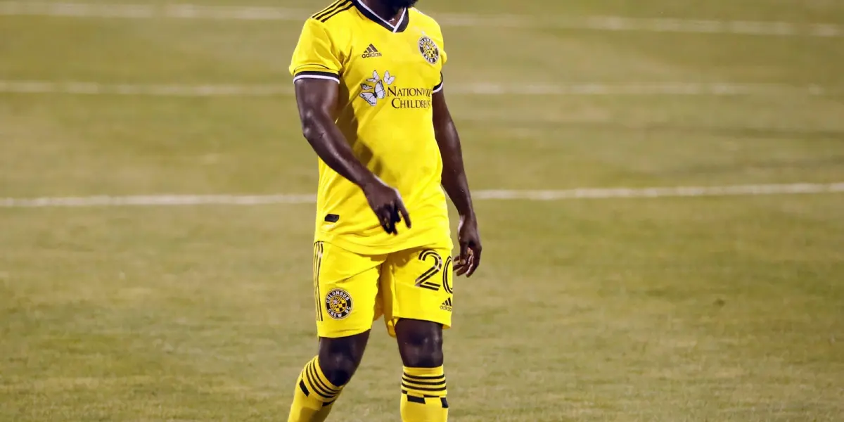 After few minutes played in D.C. United, the Ghanian was traded into the Crew and hopes to gain continuity after sitting on the substitution bench for so long.