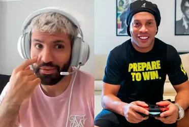 After getting out of jail, Ronaldinho came out champion again and challenges great players like Sergio Agüero or Javier Hernandez