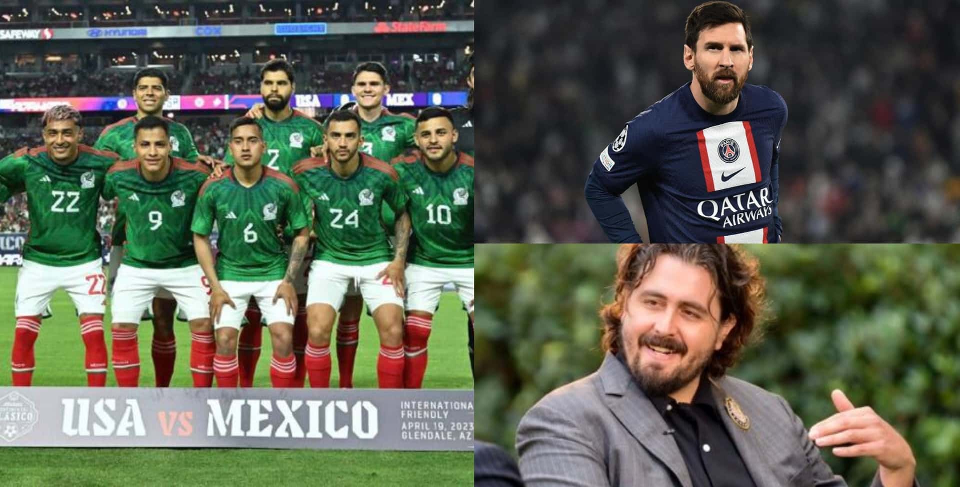After having done many things in the Mexican National Team, he would be Messi's partner