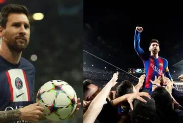 After his official farewell, Leo had a show of affection despite Laporta's betrayal.