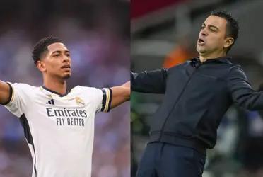 After his two goals against Barcelona, what Xavi says about Bellingham