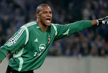 After his years as an AC Milan legend, Dida decided to return but in a very different position than he had years ago when he was the goalkeeper.