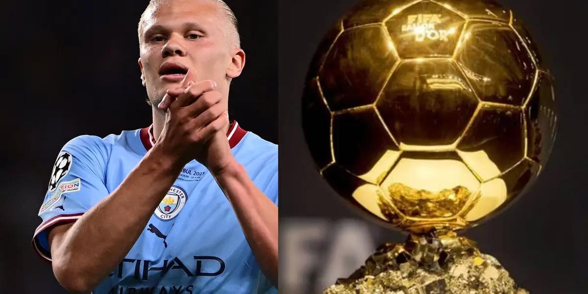 After learning that he could win the Ballon d'Or, what Erling Haaland did is surprising