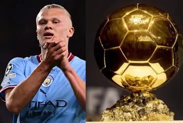 After learning that he could win the Ballon d'Or, what Erling Haaland did is surprising