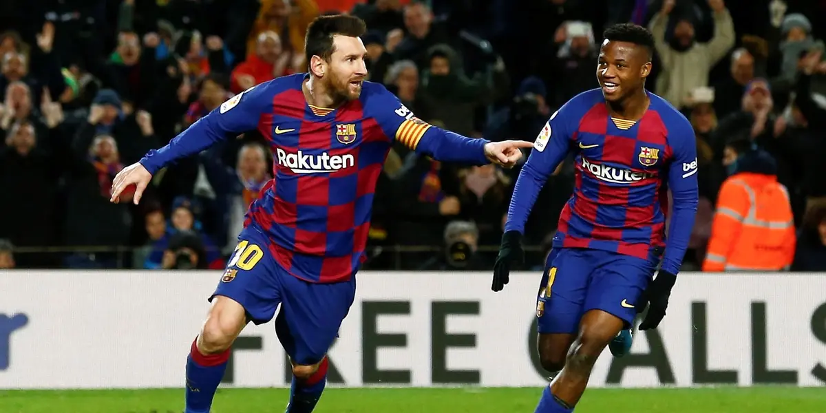 After many rumors to see what would happen to the number 10 shirt that Lionel Messi knew how to wear for so many years, Barcelona decided that the young promise, Ansu Fati, is the heir of the number of his shirt.