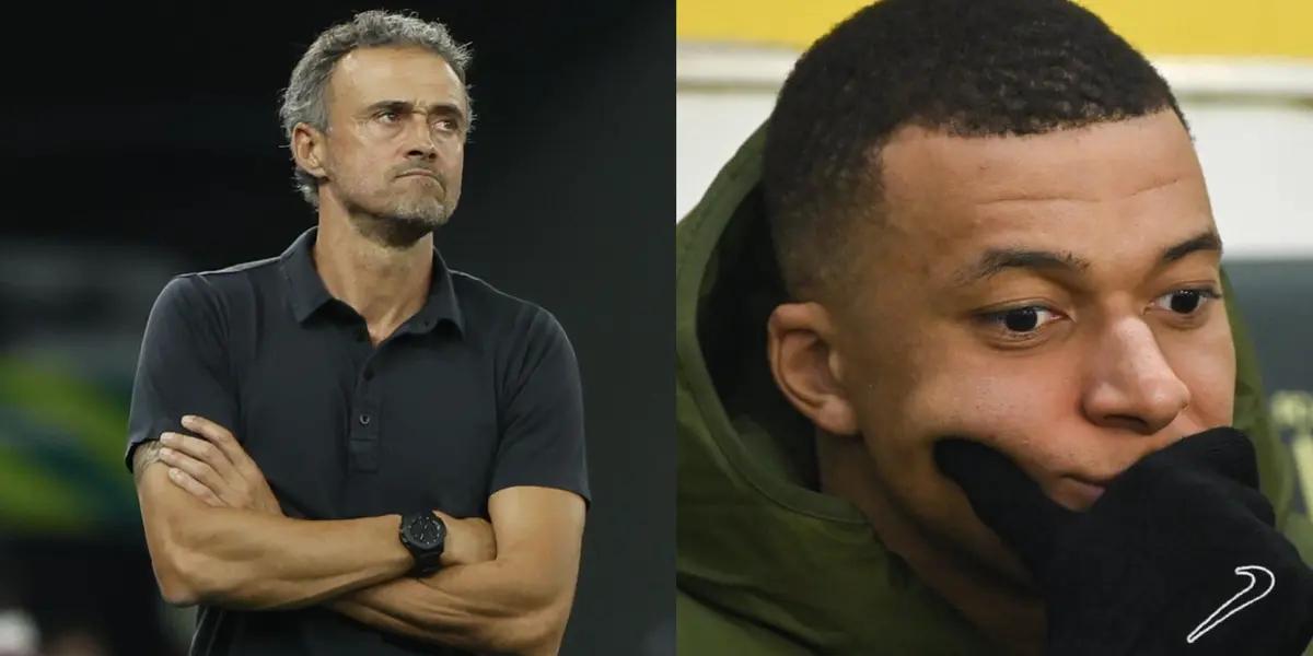 After Mbappé's controversy, Luis Enrique's words trying to calm the situation
