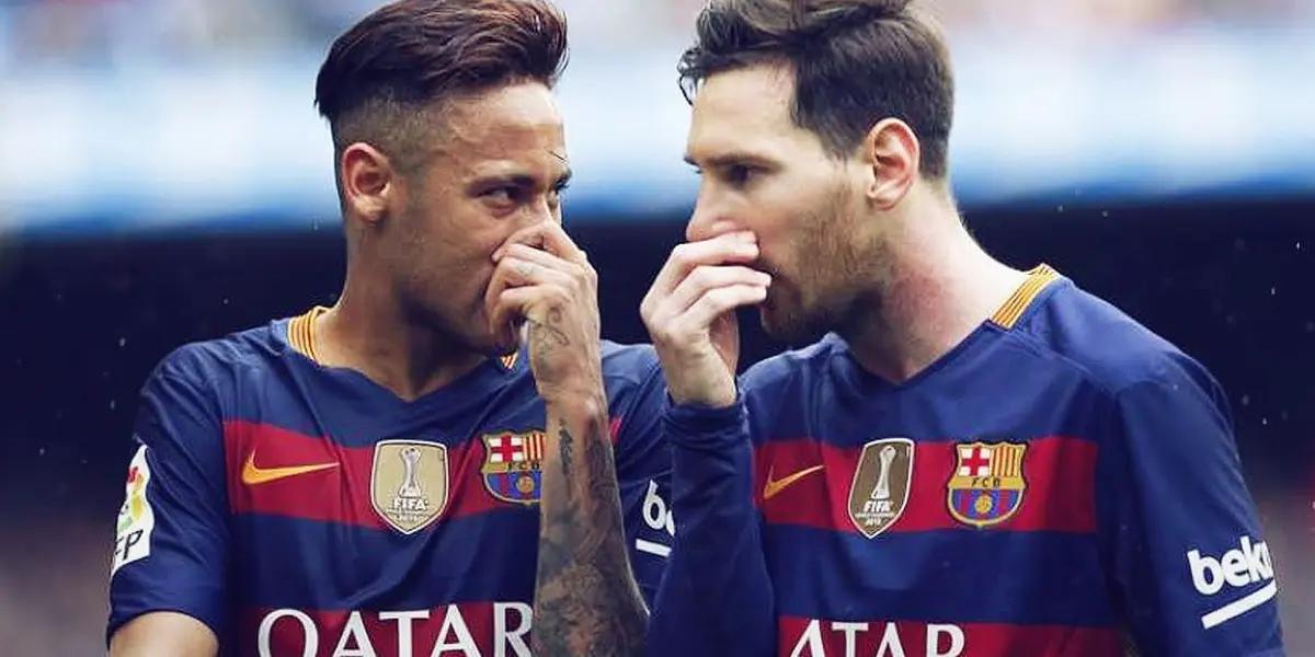 After Neymar asked Lionel Messi for PSG, the FC Barcelona player left a phrase that surprised all of FC Barcelona.