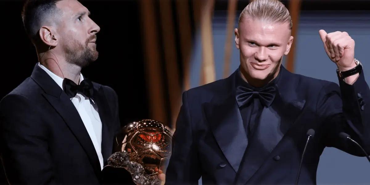 After not winning the Ballon d'Or, Erling Haaland reveals what he felt after not winning the award