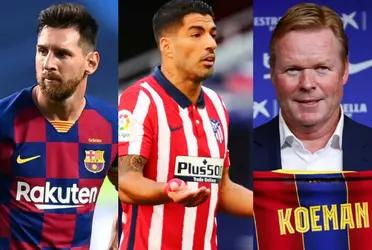 After Ronald Koeman threw him out of FC Barcelona, Luis Suarez again showed that it was a mistake that they removed him.