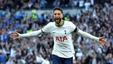 After starting from behind, Spurs equalized with a header from the Uruguayan