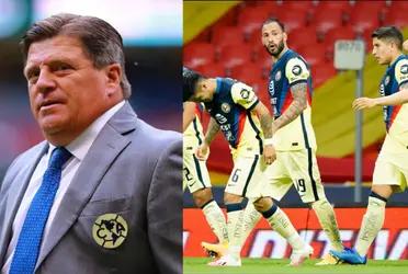 After the Club America match against Juarez, a player showed his discontent in a particular way at Miguel Herrera's proposal.