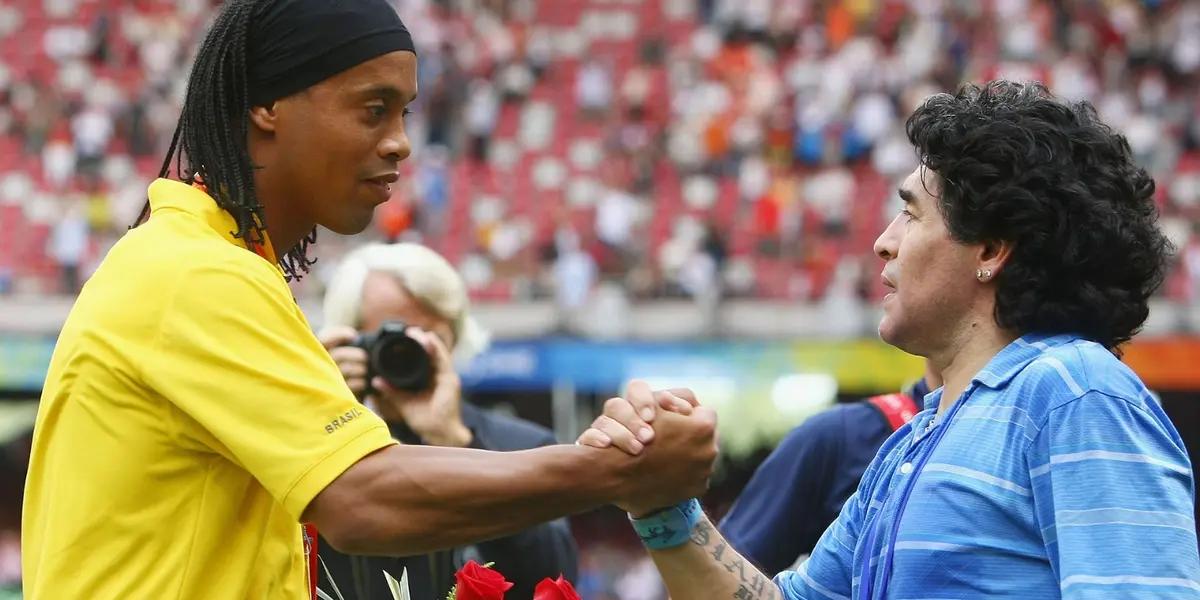 After the death of Diego Maradona, Ronaldinho exposed when it was the best night that he spent with Maradona and surprised all his followers