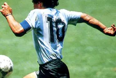After the death of Diego Maradona, they affirm that an image equal to the silhouette of the Argentine player was seen at night