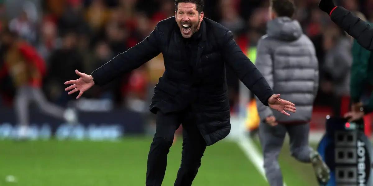 After the departure of Thomas Partey, an experienced revealed that his desire is to play once at The Colchoneros.