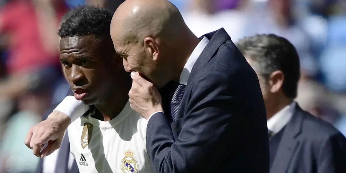 After the relationship between Vinicius Jr. and Zinedine Zidane got turbulent, the French coach has already a replacement in mind.