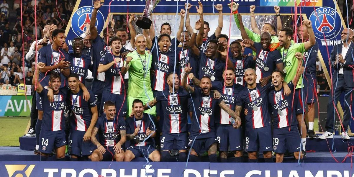 After winning his second title with PSG, the Argentine crack shared a post on social media to celebrate the victory.