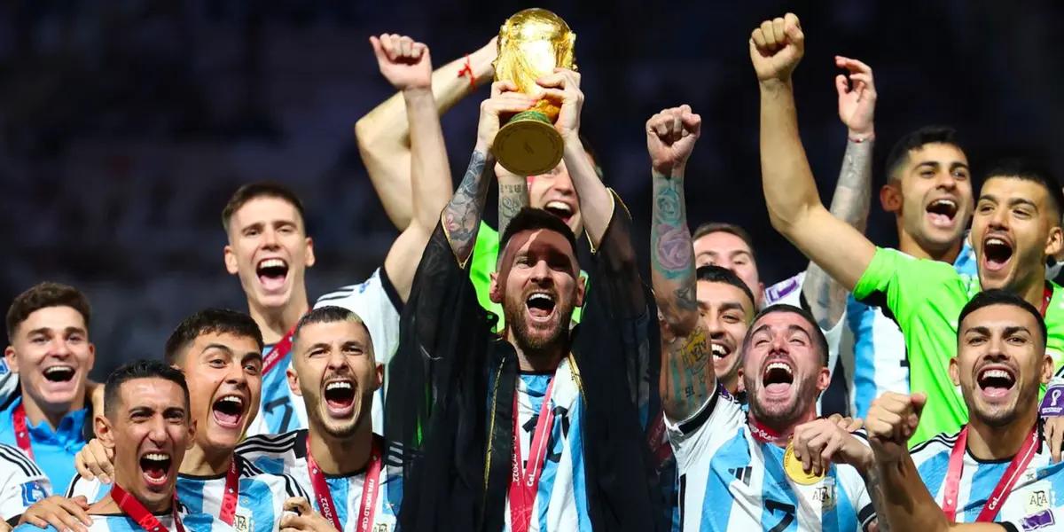 After winning the 2022 World Cup, the Argentine team already gives a news about Messi that unleashes madness in Argentina