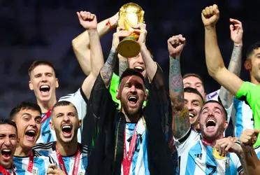 After winning the 2022 World Cup, the Argentine team already gives a news about Messi that unleashes madness in Argentina