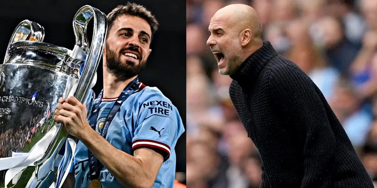 After winning the treble, Bernardo Silva's decision to leave Pep Guardiola's side