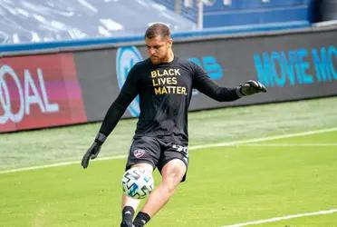 Aged 21, the goalkeeper is on a loan at the MLS from Gremio, with a purchase option, and may be worth millions in the future.