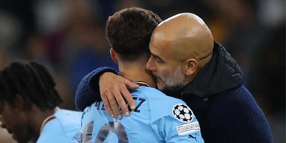 Ahead of Tottenham game, Guardiola's message that has not gone down well with Julian Alvarez